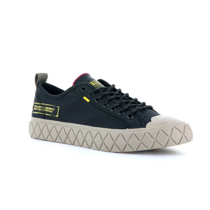 Dámské Tenisky Palladium Palla Ace Supply LO Low Tops Černé | CZ LCV-15H